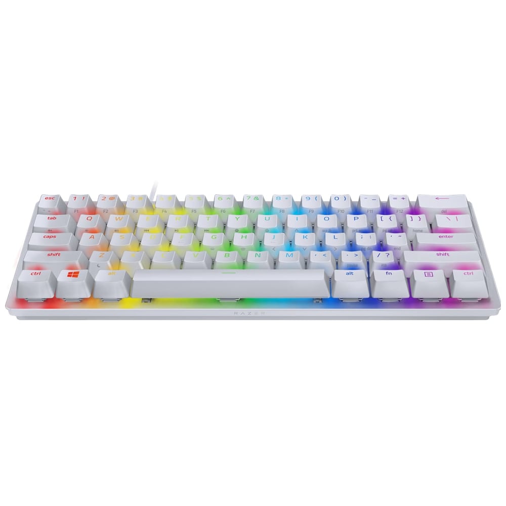 Teclado Gaming Razer Huntsman Mini Mercury - Branco