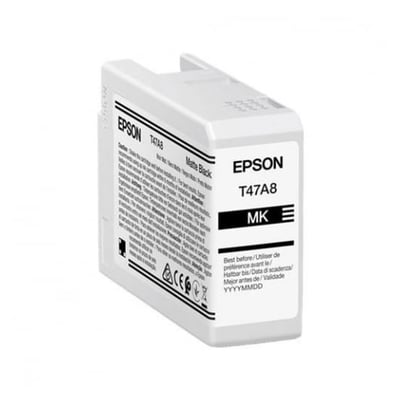 Cartucho de tinta Original Epson T47A8 Negro Mate