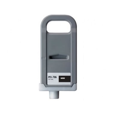 Tinteiro Compatível Canon PFI-706 Preto Mate