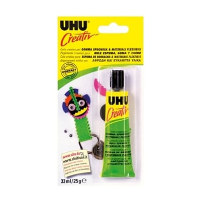 Cola UHU Creativ p/ Materiais Flexivéis 33ml