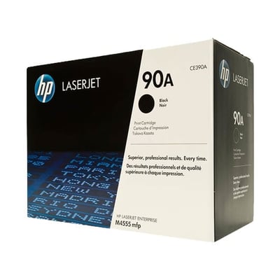 Toner Original HP CE390A Preto