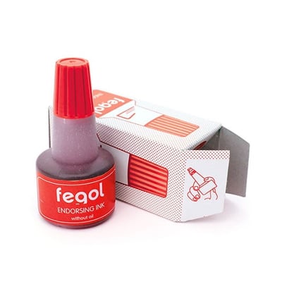 Tinta Almofada de Carimbos 30ml - Vermelho