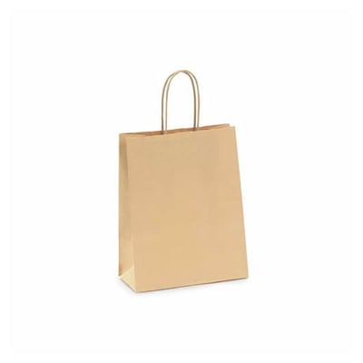 Saco 27x16x31cm Papel Kraft c/ Asas 115g - 250un