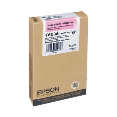 Cartucho de tinta Original Epson T6036 Magenta Claro