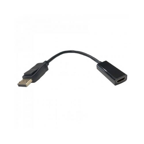 Adaptador Displayport Macho para HDMI Fêmea 15cm
