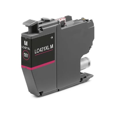 Tinteiro Compatível Brother LC421 XL Magenta