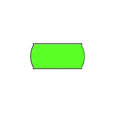 Rollo de Etiquetas 26x16mm Verde - Pack 36