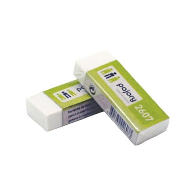 Goma p/Lápiz Blanca (Tipo B20) Pack 20
