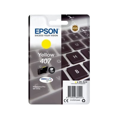 Cartucho de tinta Original Epson 407 Amarillo