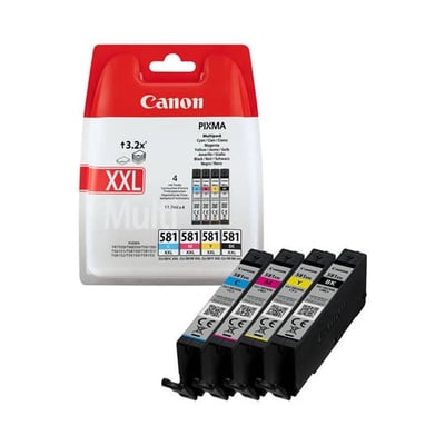Multipack Original Canon CLI-581 XXL CMYK