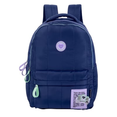 Mochila Miss Lemonade Bloomy Azul Navy