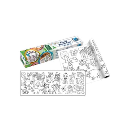 Papel Adhesivo c/ Relieve p/ Colorear 30cmx4mt Dual