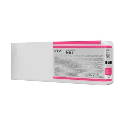 Cartucho de tinta Original Epson T6363 Magenta Alta Cap.