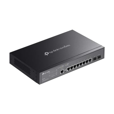 Switch de Rede Gerido TP-LINK Omada SG3210 L2/L3 Gigabit Ethernet 8 Portas 1U