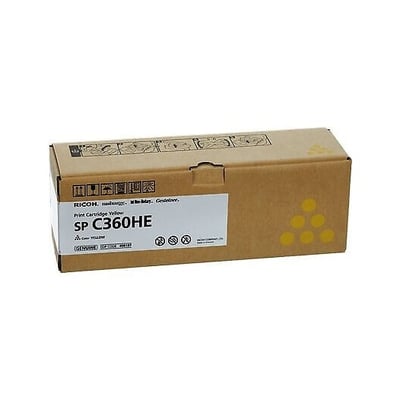 Toner Original Ricoh SP C360 Alta Cap. Amarelo