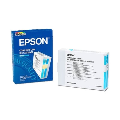 Cartucho de tinta Original Epson S020147 Azul Claro