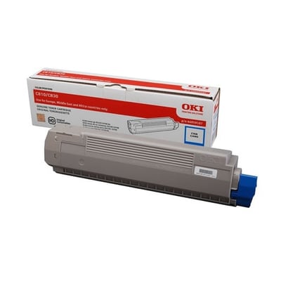 Toner Original OKI C810/C830 Ciano