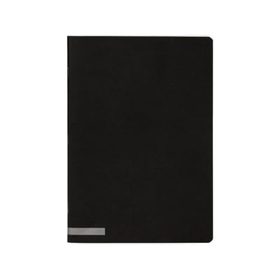 Cuaderno Grapado A4 Cubierta Negra Lisa 80Hojas
