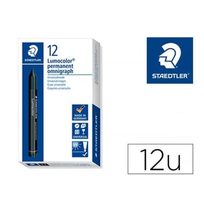 Craião Permanente Lumocolor Omnigraph 236 Preto