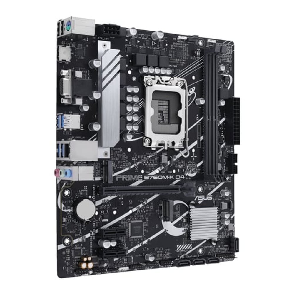 Asus PRIME B760M-K D4 Intel B760 LGA 1700 micro ATX