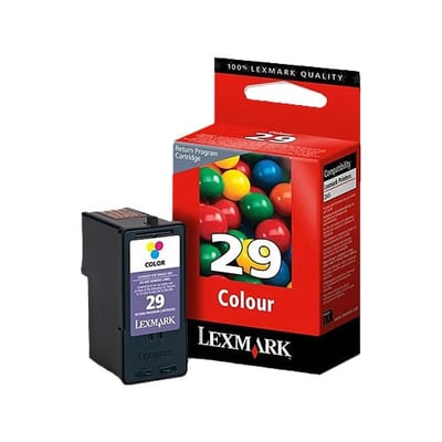 Cartucho de tinta Original Lexmark 29 (18C1429E) Color