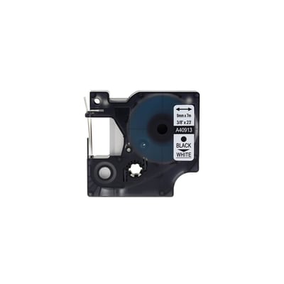 Fita Gravação Orig. Dymo 12mmX7m Preto/Branco