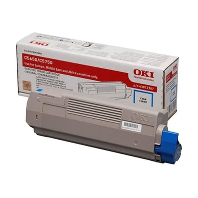 Toner Original OKI C5650/C5750 Ciano