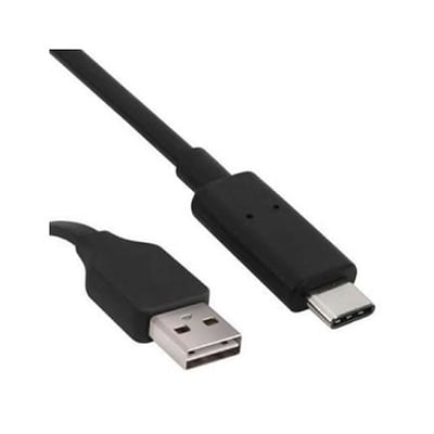 Cable USB A a USB Tipo-C 2m - Negro