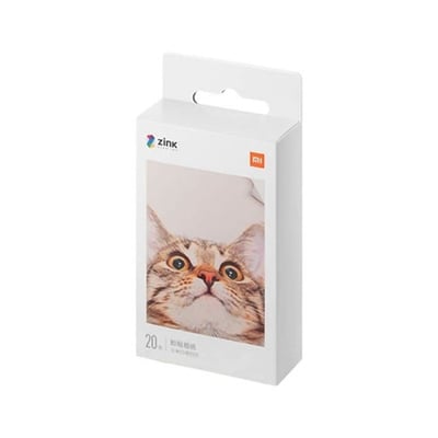 Papel Fotográfico Xiaomi 2x3" - Pack 20 Hojas
