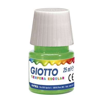 Guache Giotto Tempera Escolar 25ml - Verde