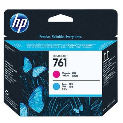 Cabezal de impresión original HP 761 Mag / Cian