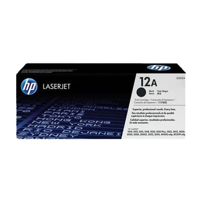 Toner Original HP 12A (Q2612A) Preto