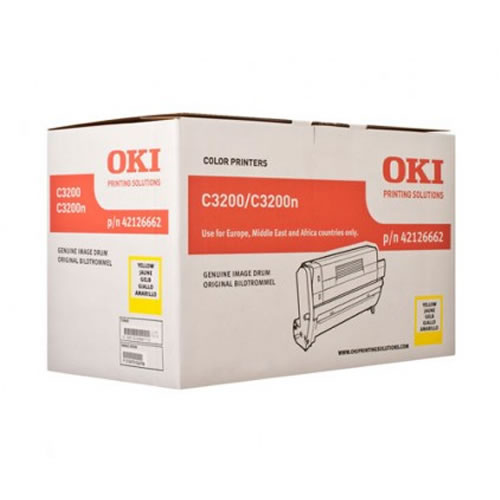 Tambor Original OKI C3200 Amarelo