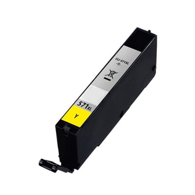 Tinteiro Compatível Canon CLI-571 XL Amarelo