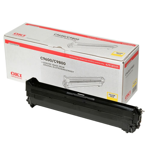 Tambor Original OKI C9600/9650/C9800 Amarelo