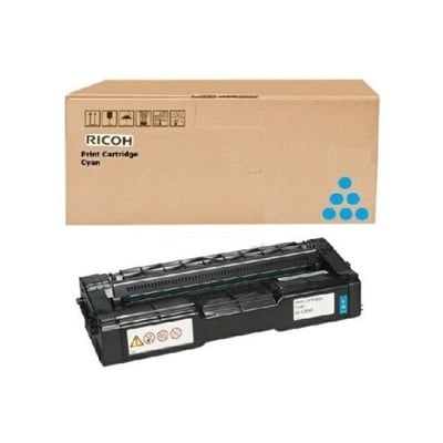 Toner Original Ricoh SP C252E Ciano