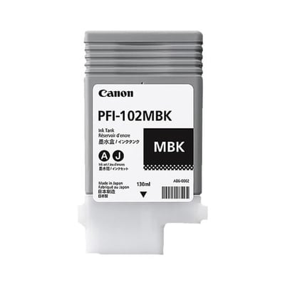Cartucho de tinta Original Canon PFI-102 Negro Mate