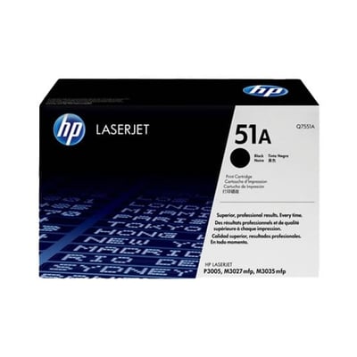 Toner Original HP 51A (Q7551A) Preto