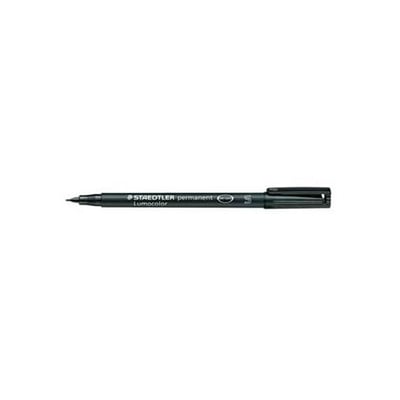 Marcador Staedtler Perm. Lumocolor S Negro 10un