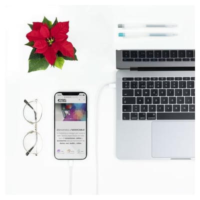 Cabo Lightning 0.5m (USB-C para Lightning)