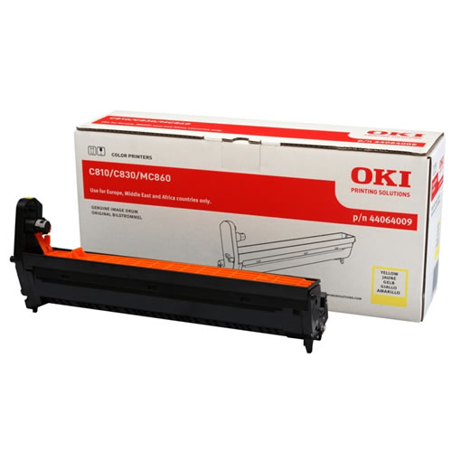 Tambor Original OKI C810/C830/MC851/860 Amarelo