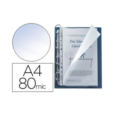Bolsa Catálogo A4 80mic Apertura Lateral - Pack 25