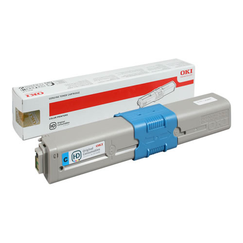 Toner Original OKI C310/C330/C510/C530 Ciano