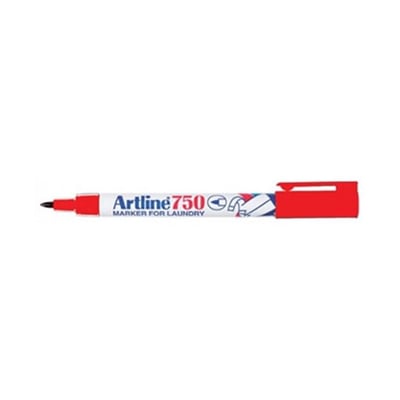 Marcador de Tela Artline 750 0,7mm Rojo - 1ud
