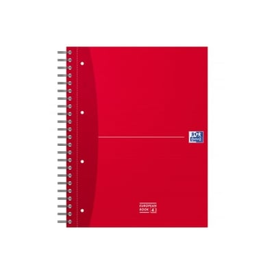 Cuaderno Espiral Oxford European B. A5 Cuadriculado