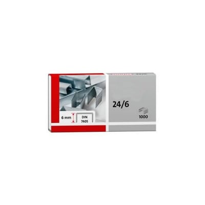 Grapas 24/6 Caja c/1000un Pack 20
