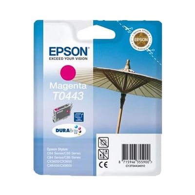 Cartucho de tinta Original Epson T0443 Magenta Alta Cap.