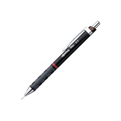 Lapicero 0,5mm Rotring Tikky II Negro Pack 12