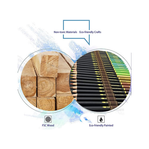 72 Lápis de Cor com estojo 