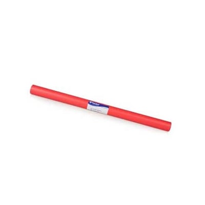 Forro de Libros Rollo 0.50x3mts autoadhesivo. 100mic Rojo.